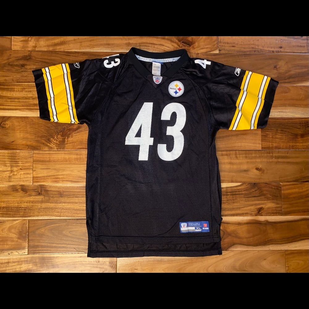 Reebok Pittsburgh Steelers Troy Polamalu Jersey